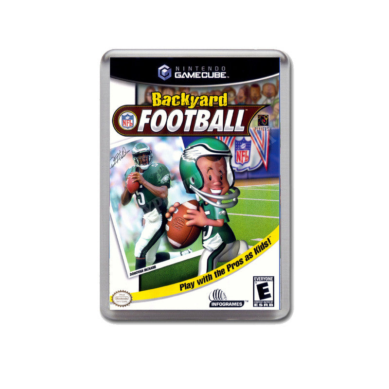 Backyard Football Style Inspired Game Gamecube Retro Video Gaming Magnet