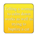 Baptize a Cat Drinks Coaster
