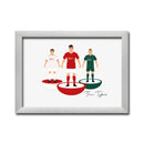 Barnsley Football Club gift - Tiny Men Big Balls Poster