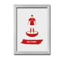 Barnsley Football Club gift - The Tykes - Tiny Men Big Balls Poster