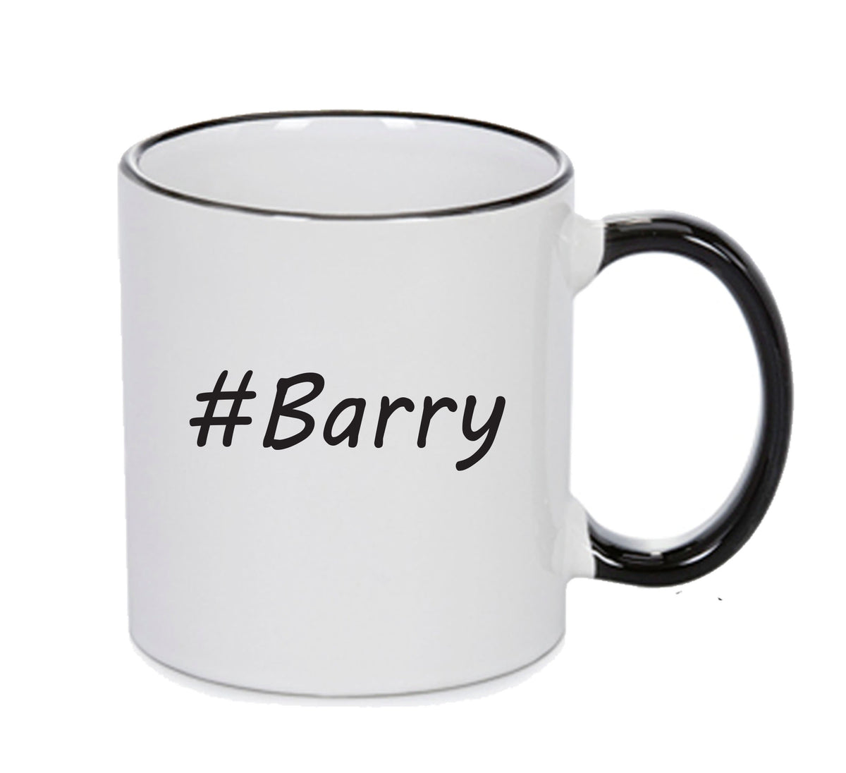 Personalised Your CUSTOM Name Barry Printed Mug – printed mug product image 1