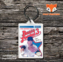 BASES LOADED Retro NES Game Cover Art Gaming Keyring