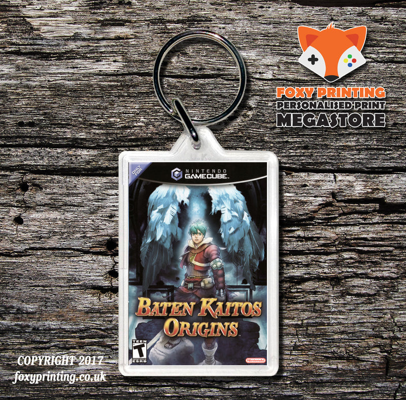Batenkaitos Origins Gamecube Game Inspired Retro Gaming Keyring