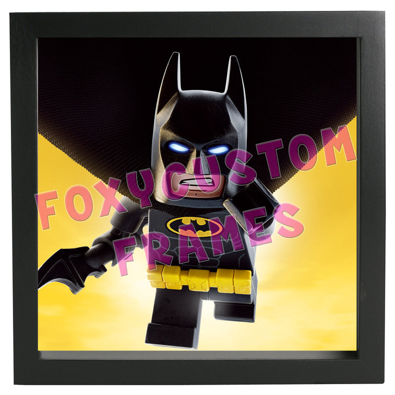 Lego Batman Lego Display Case 2 - Minifigure Display Background and Frames