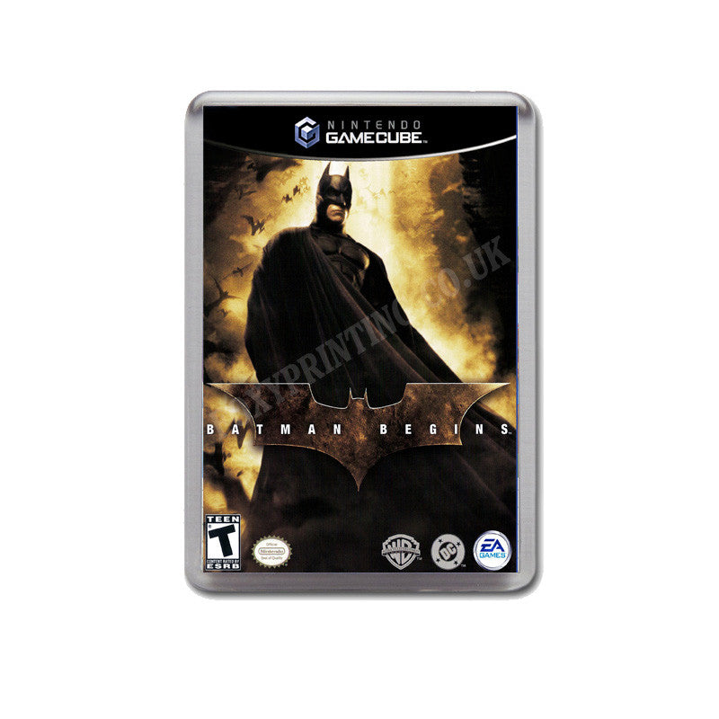 Batman Begins Style Inspired Game Gamecube Retro Video Gaming Magnet