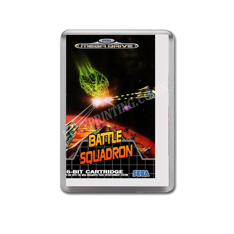 Battle Squadron 2 Eu Game Style Inspired Sega Megadrive Retro Video Gaming Magnet
