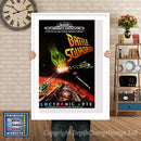 Battle Squadron Eu - Sega Megadrive Inspired Retro Gaming Poster A4 A3 A2 Or A1