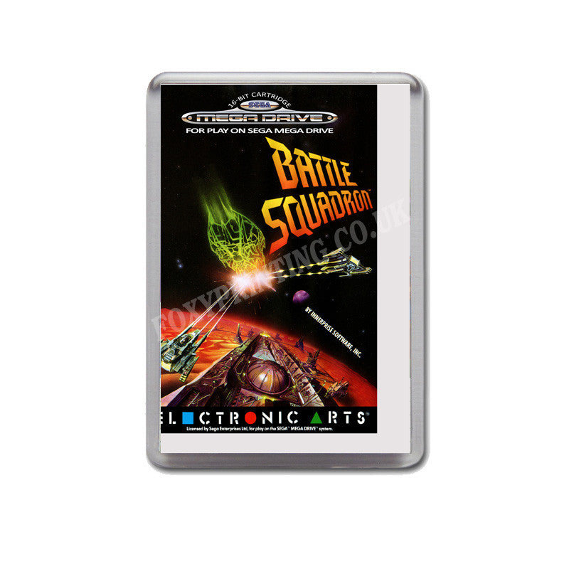 Battle Squadron Eu Game Style Inspired Sega Megadrive Retro Video Gaming Magnet