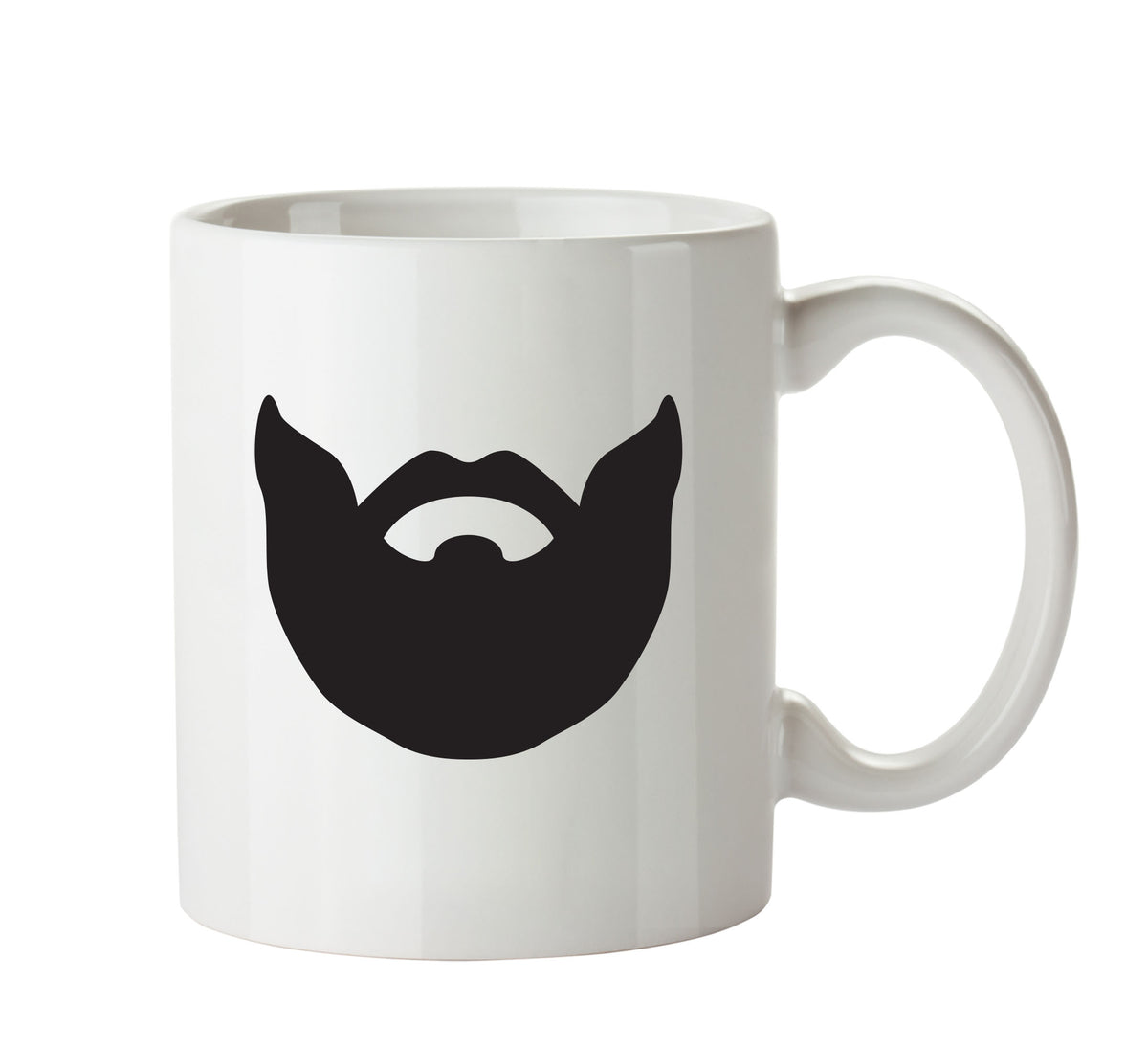 Beard 11 Funny Mug Adult Mug Office Mug – printed mug product image 1