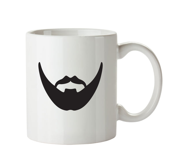 Beard 12 Funny Mug Adult Mug Office Mug – printed mug product image 1