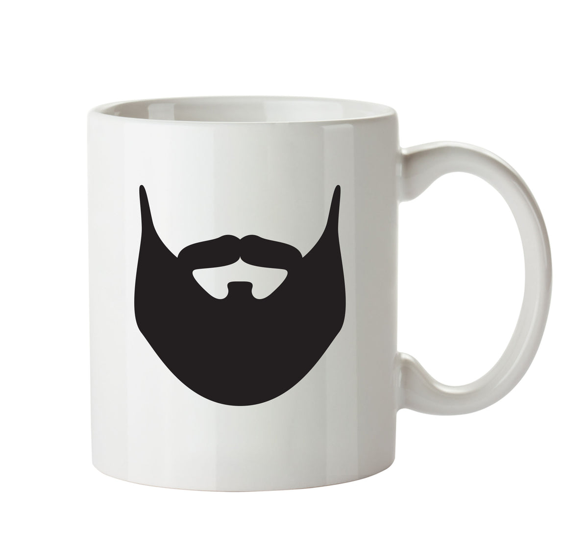 Beard 14 Funny Mug Adult Mug Office Mug – printed mug product image 1