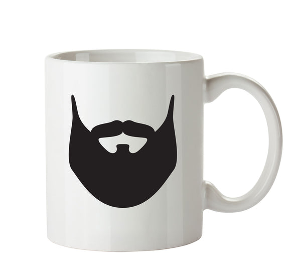 Beard 14 Funny Mug Adult Mug Office Mug – printed mug product image 1