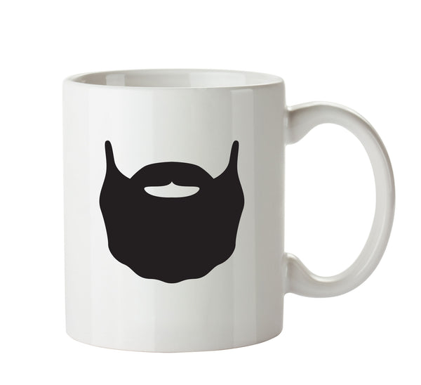 Beard 2 Funny Mug Adult Mug Office Mug – printed mug product image 1