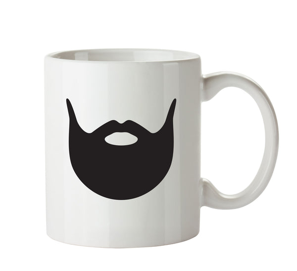 Beard 4 Funny Mug Adult Mug Office Mug – printed mug product image 1