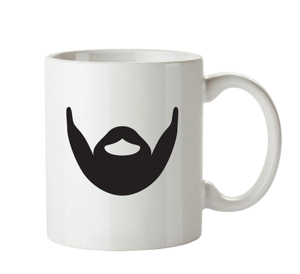 Beard 5 Funny Mug Adult Mug Office Mug – printed mug product image 1