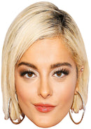 Bebe Rexha 2020 Music Dress Cardboard Celebrity Party Face Mask