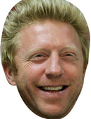 Becker Celebrity Face Mask Fancy Dress Cardboard Costume Mask