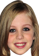 Belle Dingle young Celebrity Face Mask Fancy Dress Cardboard Costume Mask