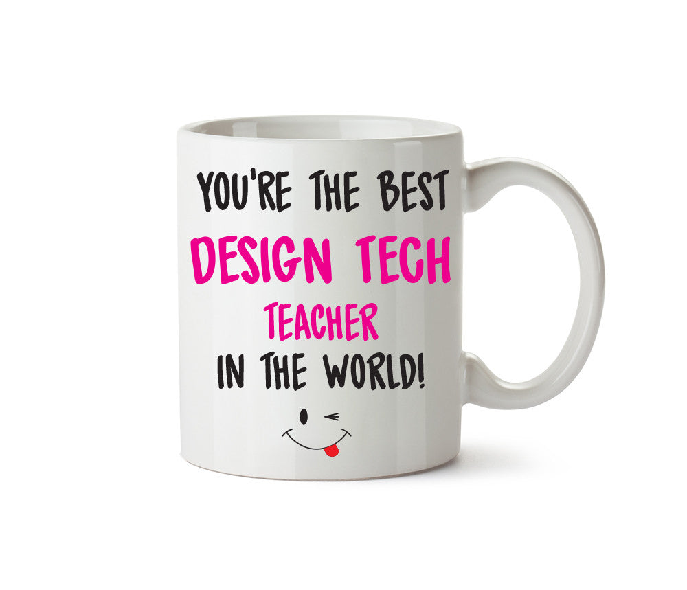 Best DESIGN TECH Teacher FEMALE Printed Mug – printed mug product image 1