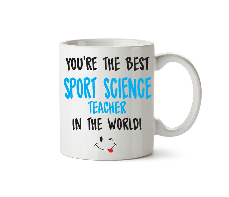 Best SPORTS SCIENCE Teacher Male Printed Mug