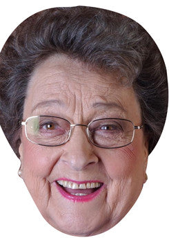 Betty Coronation Street ACTOR Face Mask Celebrity FANCY DRESS BIRTHDAY PARTY FUN STAG DO HEN