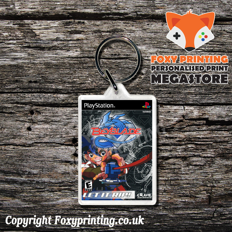 Beyblade Let It Rip - PS1 Playstation 1 Game Inspired Retro Gaming Magnet