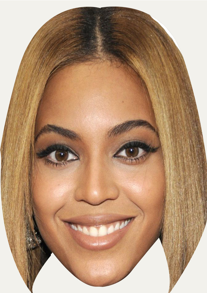 Beyonce 2020 Music Dress Cardboard Celebrity Party Face Mask