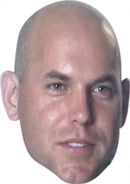 Bill Haas GOLF 2018 Celebrity Face Mask Fancy Dress Cardboard Costume Mask