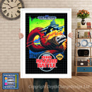 Biohazard Battle - Sega Megadrive Inspired Retro Gaming Poster A4 A3 A2 Or A1