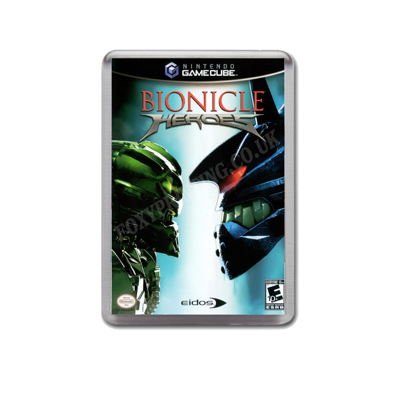 Bionicle Heroes Style Inspired Game Gamecube Retro Video Gaming Magnet