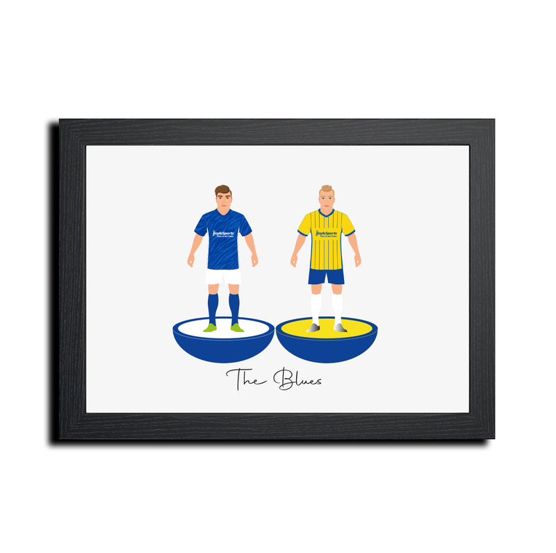 Birmingham Football Club gift - Tiny Men Big Balls Poster