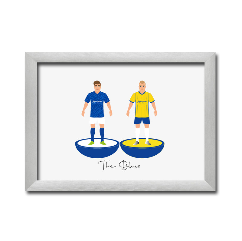 Birmingham Football Club gift - Tiny Men Big Balls Poster