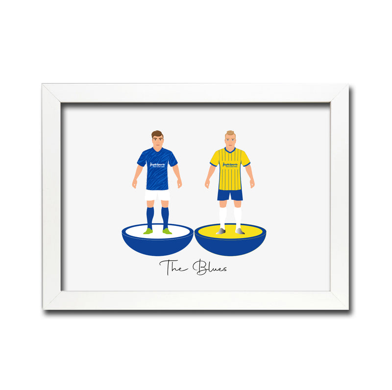 Birmingham Football Club gift - Tiny Men Big Balls Poster