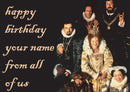 Blackadder Goes Forth 2 THEME INSPIRED Style Kids Adult FUNNY Birthday Card
