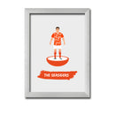 Blackpool Football Club gift - The Seasiders - Tiny Men Big Balls Poster