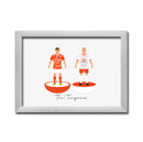 Blackpool Football Club gift - Tiny Men Big Balls Poster
