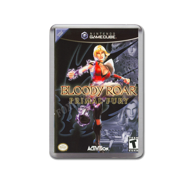 Bloody Roar Primal Fury Style Inspired Game Gamecube Retro Video Gaming Magnet