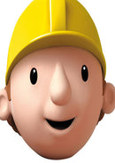 Bob The Builder Celebrity Face Mask Fancy Dress Cardboard Costume Mask
