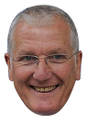 Bob Willis New Celebrity Face Mask Fancy Dress Cardboard Costume Mask