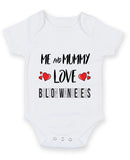 Me and Mummy love bolton wanderers Personalised FOOTBALL TEAM Baby Grow