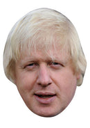 Boris Johnson 2013 Celebrity Face Mask Fancy Dress Cardboard Costume Mask