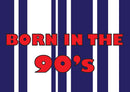 Born In The 90s Theme INSPIRED Personalised Birthday Card