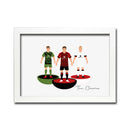 Bournemouth Football Club gift - Tiny Men Big Balls Poster