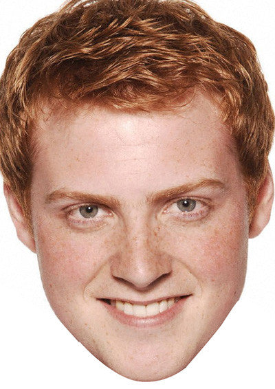 Bradley Branning 2018 Celebrity Face Mask Fancy Dress Cardboard Costume Mask