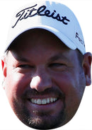 Brandon De Jonge 2 GOLF 2018 Celebrity Face Mask Fancy Dress Cardboard Costume Mask
