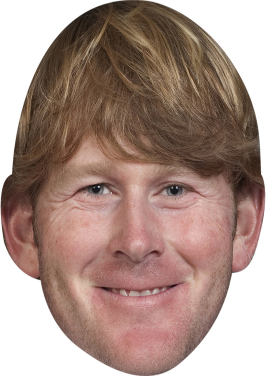 Brandt Snedeker GOLF 2018 Celebrity Face Mask Fancy Dress Cardboard Costume Mask