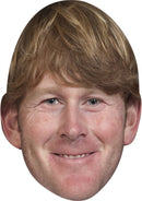 Brandt Snedeker GOLF 2018 Celebrity Face Mask Fancy Dress Cardboard Costume Mask