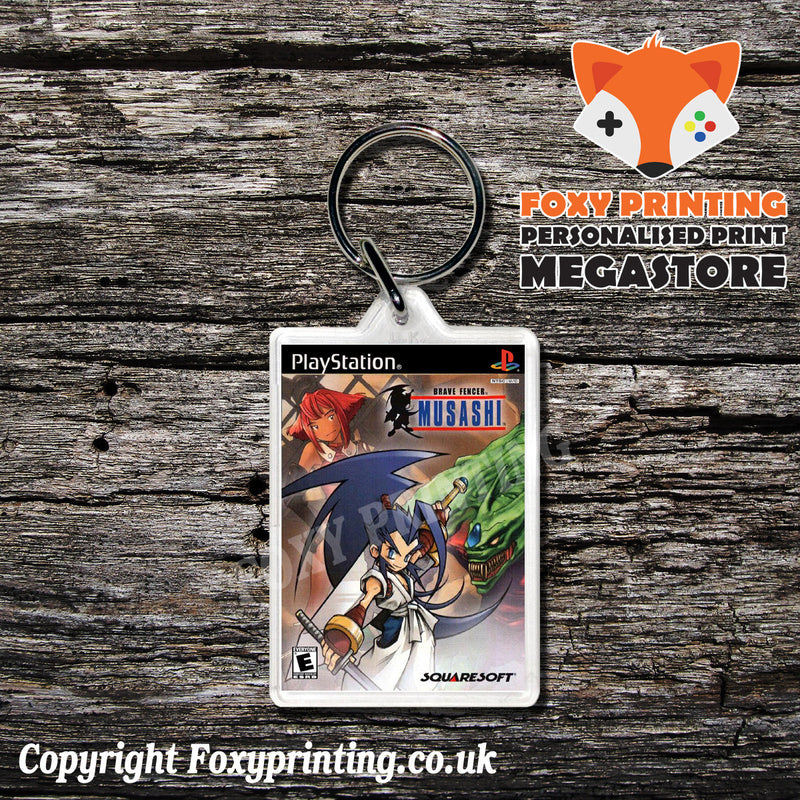 Brave Fencer Musashi - PS1 Playstation 1 Game Inspired Retro Gaming Magnet