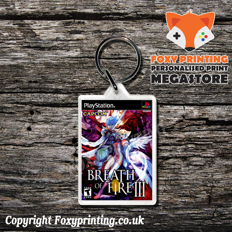 Breath Of Fire Iii 4 - PS1 Playstation 1 Game Inspired Retro Gaming Magnet