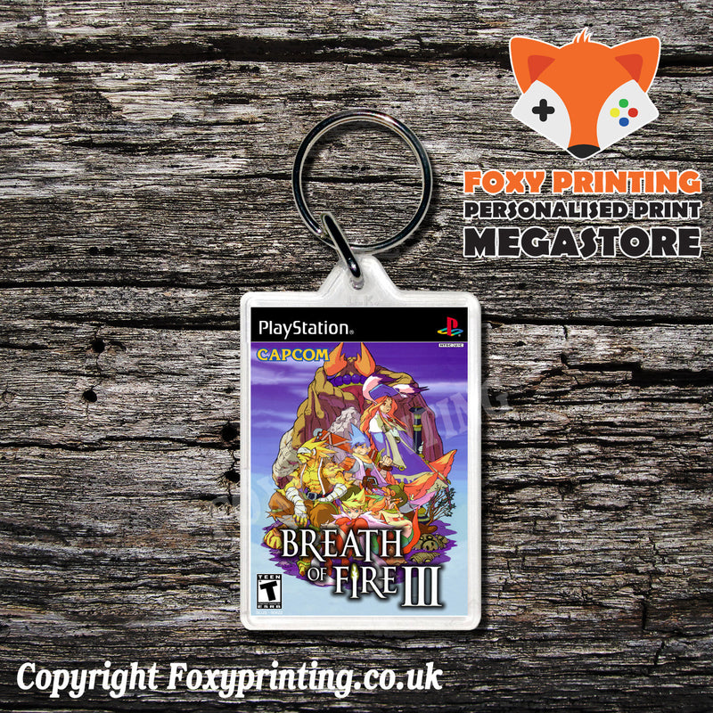 Breath Of Fire Iii 6 - PS1 Playstation 1 Game Inspired Retro Gaming Magnet